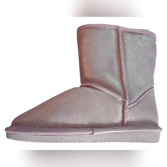 EC | NWOT | Bearpaw Emma | Youth Boot | Pink Glitter | Size: 5 - Picture 4 of 15